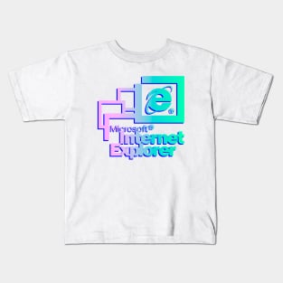 Internet explorer Kids T-Shirt